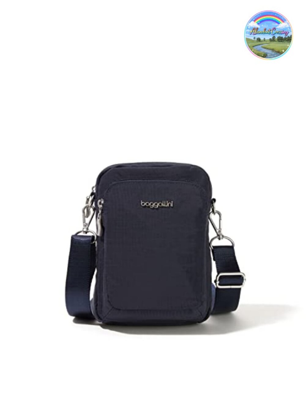 Water-Resistant Crossbody Bag with RFID Protection